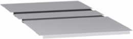 Cable Gland Plate 600x1000 mm - Galvanized Steel, 2 Entries