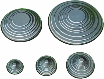 PVC Adjustable Cone-Shaped Cable Entries 70x3mm, 28-60 mm Cable Diameter, Set of 10