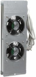 Actassi Ventilation Plate with 2 Fans, 170 m3/h Air Flow, Galvanised Steel