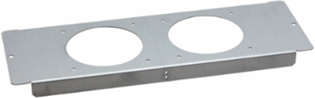 Actassi Ventilation Plate with 3 Fans, 170 m3/h Air Flow, Galvanized Steel