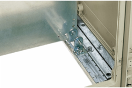Set of 4 Steel Sliding Support Brackets for Thalassa PLA, M8 Fixing
