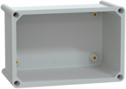 Polyester Rear Part of PLS Box 18x27x13.5 cm, IP66, NEMA 4X