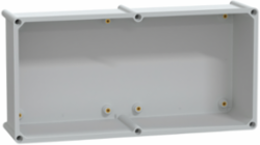 Polyester Rear Part for PLS Box 27x54x13.5cm, IP66, IK09