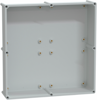 PLS Box Rear Part, 54x54x13.5cm, Polyester, IP66, IK09