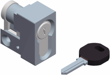 Cylindrical Barrel Keylock, Multi-Purpose for SF, SM, & PLA Enclosures