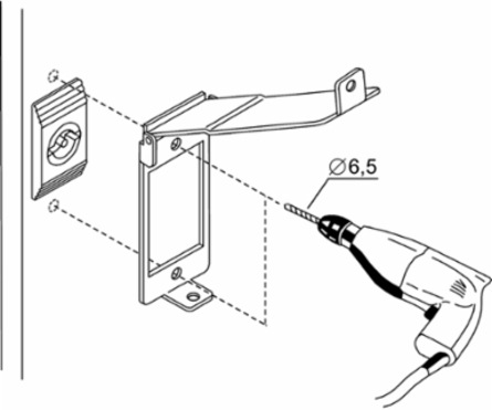 Padlock Device for WM Enclosures, Padlockable, Direct Mounting