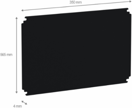Insulating Mounting Plate 600mm x 400mm, 4mm Bakelite, 11kg Weight