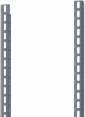 Vertical Steel Rail 1200mm Height, 2.5mm Thickness, Set of 2