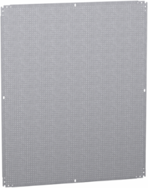 Microperforated Mounting Plate 1200x1000mm, Galvanised Steel, 180 kg Load