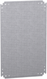 Microperforated Mounting Plate 600mm x 400mm, 90kg Load, Galvanised Steel