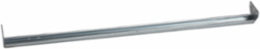 Fixed DIN Rail Support for 600mm Enclosure, Steel - Multi-Purpose