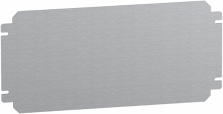 Plain Mounting Plate 150mm x 300mm Galvanised Steel, 1.5mm Thick, 0.402kg