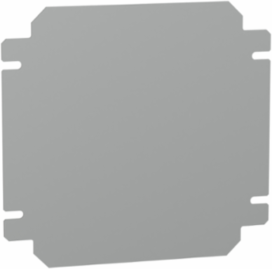 Galvanised Steel 200mm Mounting Plate, Thickness 1.5mm, 2kg Load Capacity
