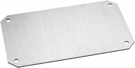Plain Mounting Plate 200mm x 300mm Galvanised Steel