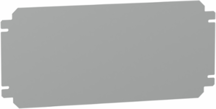 Galvanised Steel Mounting Plate H200xW400mm, 2mm Thick, 4kg Load