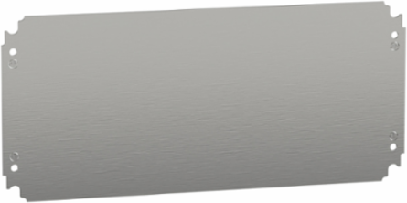 Plain Mounting Plate 250x500mm Galvanized Steel, 1.8mm Thickness, 60kg Load