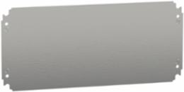 Plain Mounting Plate 250x500mm Galvanized Steel, 1.8mm Thickness, 60kg Load