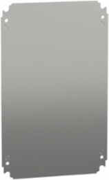 Plain Mounting Plate 300x450 mm, Galvanised Steel, 1.8 mm Thickness
