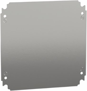 Plain Mounting Plate 300mm x 300mm Galvanised Steel 60kg Load