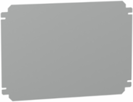 Plain Mounting Plate 300mm x 400mm Galvanised Steel 2mm Thickness