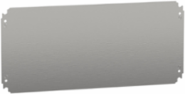 Plain Mounting Plate 300mm x 600mm Galvanised Steel, 1.8mm, 60kg Load