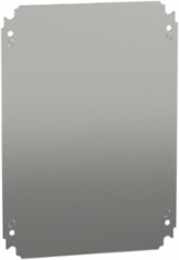 Plain Mounting Plate 400 x 300 mm, Galvanised Steel, 60 kg Load