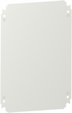 Mounting Plate 400x300mm Polyester Powder Galvanised Steel