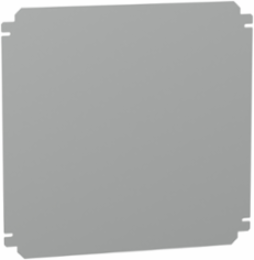 Galvanized Steel Mounting Plate 400mm x 400mm, 2mm Thick, 8kg Load Capacity