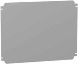 Plain Mounting Plate 400mm x 500mm Galvanized Steel, 2mm Thickness