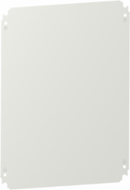 Polyester Powder Coated Mounting Plate 450mm x 350mm, Galvanised Steel, 22kg
