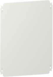 Polyester Powder Coated Mounting Plate 450mm x 350mm, Galvanised Steel, 22kg
