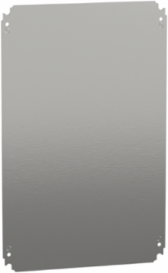 Galvanised Steel Mounting Plate 600x400mm, 90kg Load Capacity