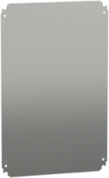 Galvanised Steel Mounting Plate 600x400mm, 90kg Load Capacity