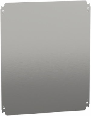 Galvanised Steel Mounting Plate 600x500 mm, 90 kg Load Capacity