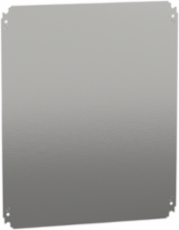 Galvanised Steel Mounting Plate 600x500 mm, 90 kg Load Capacity