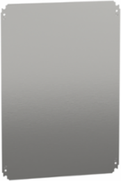 Plain Mounting Plate 700x500mm Galvanised Steel 135kg Load Capacity