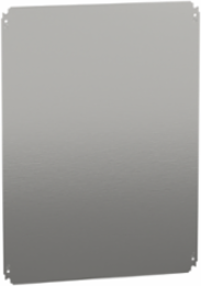 Galvanised Steel Mounting Plate 800 x 600 mm, 135 kg Load Capacity, 2.5 mm Thickness