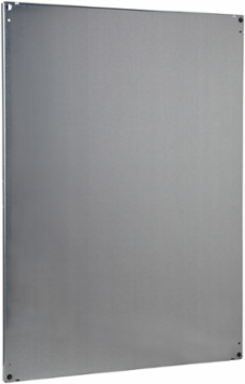 Plain Mounting Plate, Galvanized Steel, H2000 x W600 mm, 500 kg Load Capacity