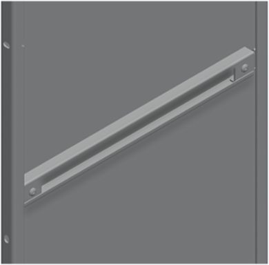 Reinforcement Kit, 1200 mm Width, Steel, Set of 2 Profiles