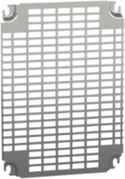 Monobloc Perforated Plate 400mm x 300mm, Zinc Coated Steel, 198 Slots