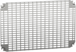 Monobloc Perforated Plate 400x600mm, Telequick, Zinc Coated, 11x26mm Cuts