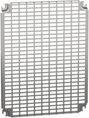 Monobloc Perforated Plates 500mm x 400mm, Steel, 341 Slots, 11x26mm Cut-Out
