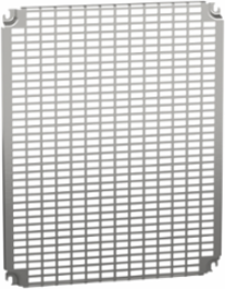 Monobloc Perforated Plate 600x500 mm, Steel, 2 mm Thickness, Zinc Coated
