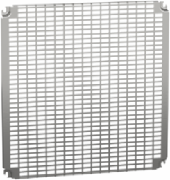 Monobloc Perforated Mounting Plate 600x600mm, Steel, 646 Slots, 2mm Thickness