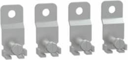 PanelSeT PLS Wall Mounting Lugs, Stainless Steel, 100 mm x 100 mm, Set of 4