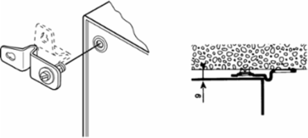 Wall Fixing Lugs Set for Spacial CRN Enclosure, 250 kg Load Capacity, Steel