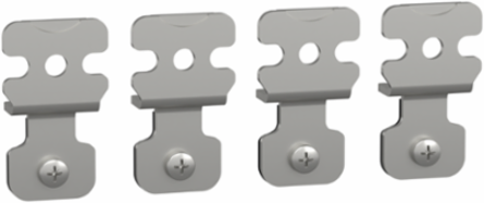Stainless Steel Wall Fixing Brackets for Spacial S3X, 4 Pieces, 250 kg Load