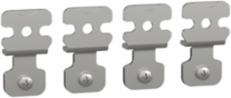 Stainless Steel Wall Fixing Brackets for Spacial S3X, 4 Pieces, 250 kg Load