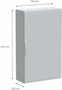 Thalassa PLA 1250x750x320 mm Floor Standing Polyester Enclosure IP65 IK10
