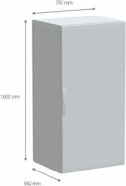 Thalassa Floor Standing Polyester Enclosure 1500x750x620 mm IP65 IK10